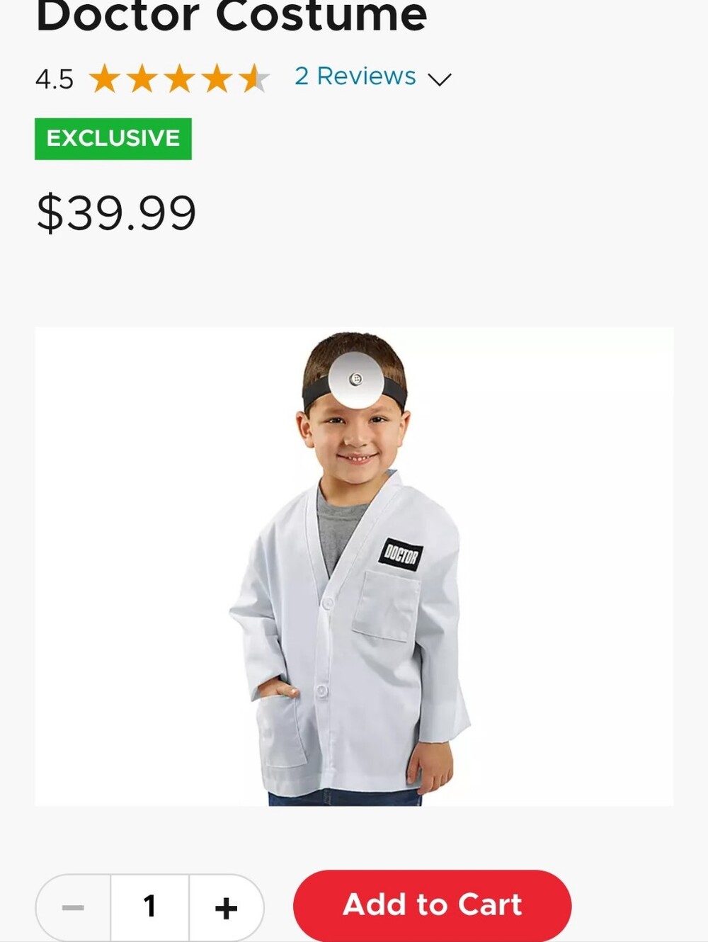 doctor costume
